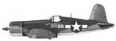 15 Истребитель F4U1A белый 86 Lulubelle Bu 18086 командира эскадрильи - фото 50