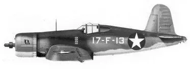 17 Истребитель F4U1A белый 17F13 лейтенаннта Джеймса А Хэлфорда - фото 52