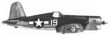 19 Истребитель F4U1A белый 19 лейтенанта Пола Кордрэя эскадрилья VF17 - фото 61