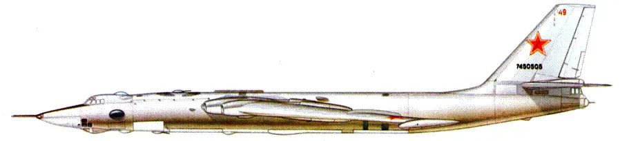 3 Стиляга бомбардировщик 3МД в окраске дальней авиации СССР 4 - фото 20