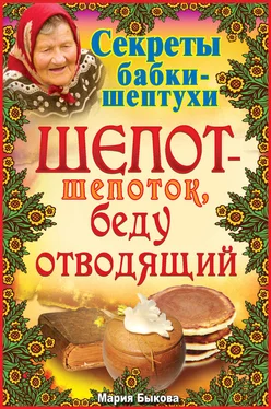 Мария Быкова Шепот-шепоток, беду отводящий обложка книги