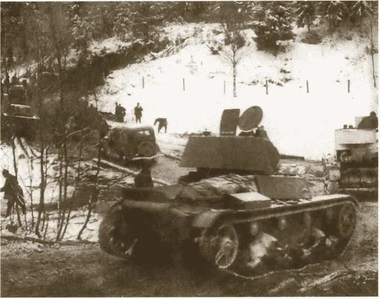 Наступление войск 7й армии в Карелии Декабрь 1939 г Дот на линии - фото 42
