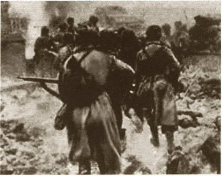 Войска 14й армии Карельского фронта ведут наступление на Петсамо Октябрь 1944 - фото 58