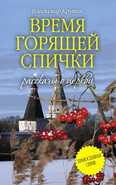 Владимир Крупин Время горящей спички (сборник) обложка книги