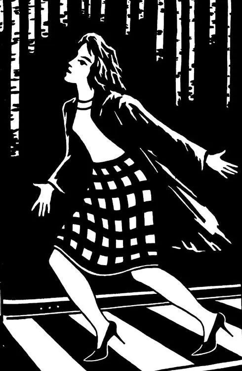 Спускался ранний зимний вечер над городом нависло небо пунцовое от фонарей - фото 1