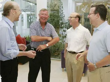 The Glazers were supportive from day one They let me get on with the job - фото 126