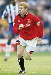 Paul Scholes was better than Paul Gascoigne Too small I thought when I - фото 95