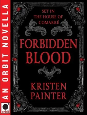 Kristen Painter Forbidden Blood обложка книги