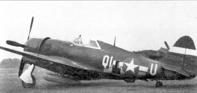 Zombie P47D20 из 361й эскадрильи 56й истребительной авиагруппы - фото 120