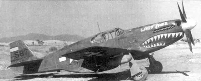 P51B5NA Lady Jane в цветах 25й эскадрильи 51й истребительной группы - фото 48