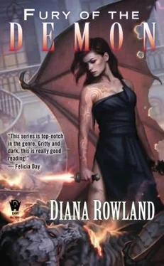 Diana Rowland Fury of the Demon обложка книги