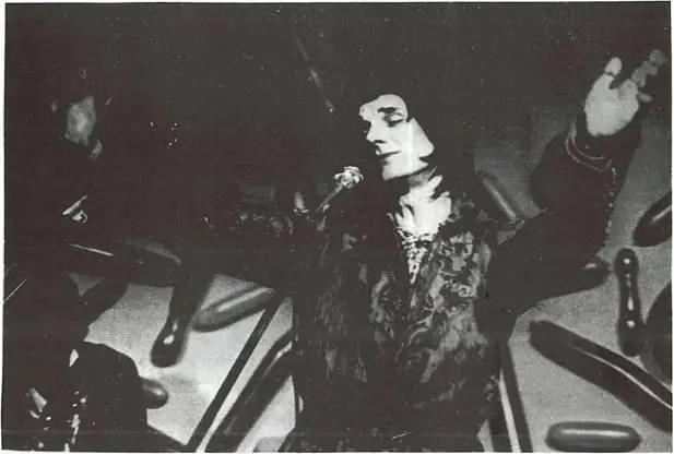 Here I am at the benefit the Hot Peaches did for WBAI in 1977 It was my last - фото 40