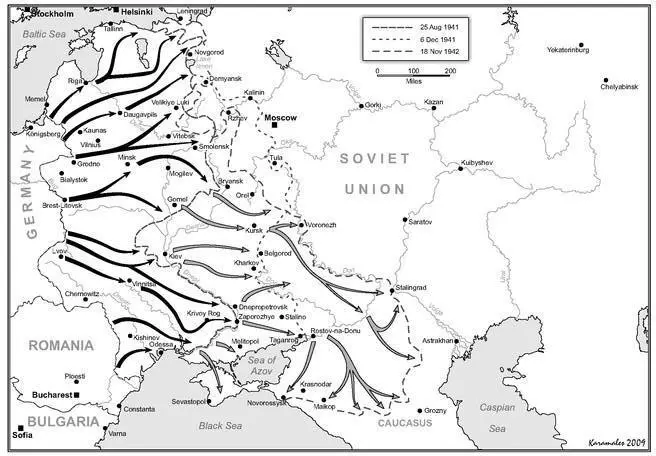 CAMPAIGNS IN NORTH AFRICA EASTERN FRONT 19431944 THE EASTERN FRONT - фото 2