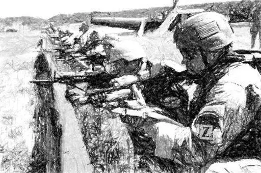 Chapter 14 I sat in the darkness watching their lead scout approach through - фото 3