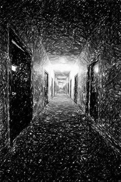 Inside a zombie was backing up to rush at the door again He was wearing - фото 7