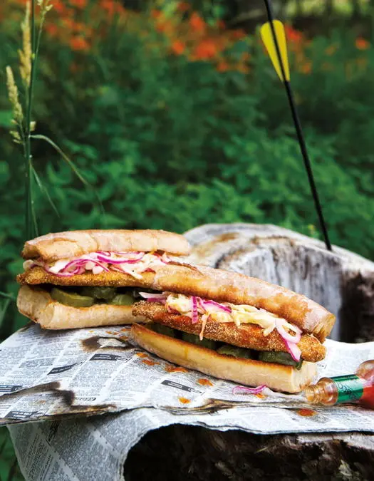 Postapocalyptic PoBoy POSTAPOCALYPTIC POBOY serves 6 Vegetable oil for - фото 67