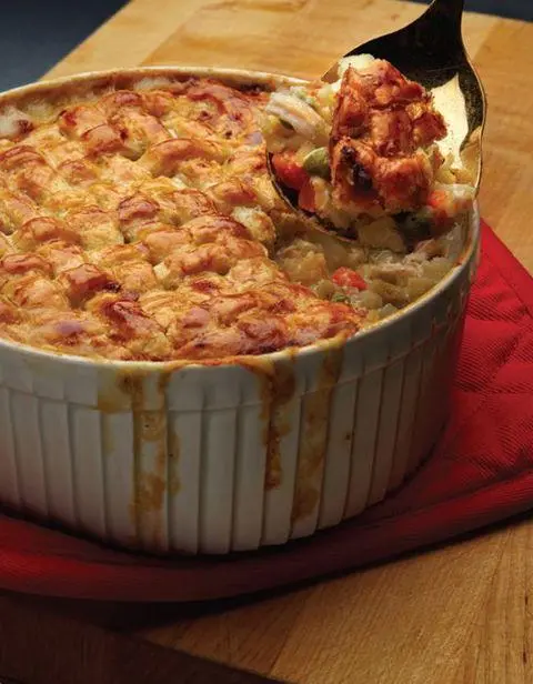creamy chicken pot pie Chicken Under the Covers Wiley is staring hungrily at - фото 37