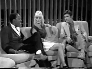With Arsenio Hall and Alan Thicke on Thicke of the Night 1984 Interviewing - фото 46