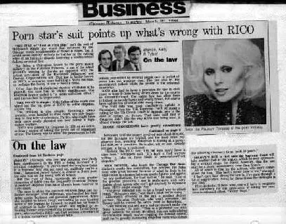 Getting press for using RICO to get justice 30 A New FourLetter Word AIDS - фото 51