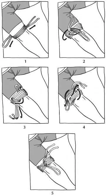 Simple SingleColumn Rope Tie Whats a column Think of the body as a series of - фото 5