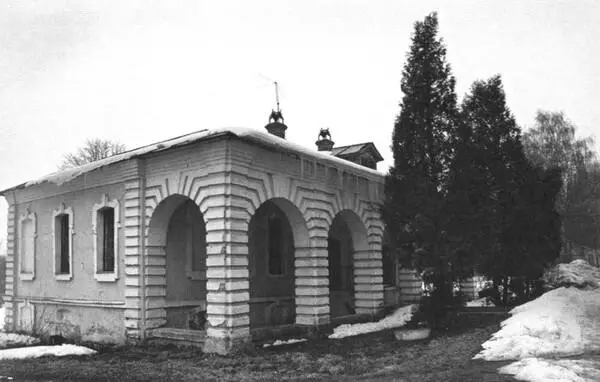 Западный флигель парадного двора усадьбы Я В Брюса Современное фото Е М - фото 33