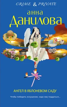 Анна Данилова Ангел в яблоневом саду обложка книги