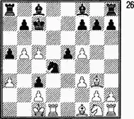1 d4 Nf6 2 Bg5 Ne4 3 Bh4 d5 4 f3 Nd6 5 Nc3 Nc4 6 e4 Nb2 7 - фото 29