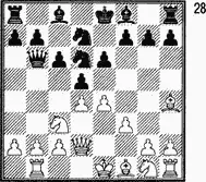 Белые выигрывают пешку дважды побив на d5 1 d4 Nf6 2 Bg5 Ne4 3 Bh4 d5 - фото 31