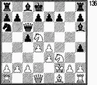 11 Ne5 Qe6 12 Qh5 Rf8 13 Вс4 cd 14 ed b5 15 Bb3 f5 16 Rhf1 Bg7 - фото 147