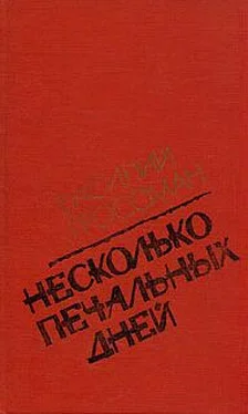 Василий Гроссман Несколько печальных дней обложка книги