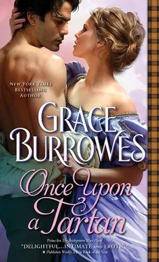 Grace Burrowes Once Upon a Tartan обложка книги