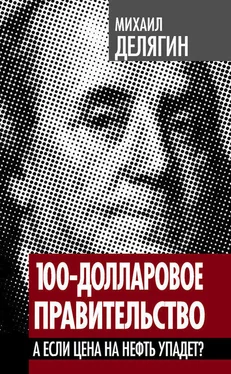 Михаил Делягин 100-долларовое правительство. А если цена на нефть упадет? обложка книги