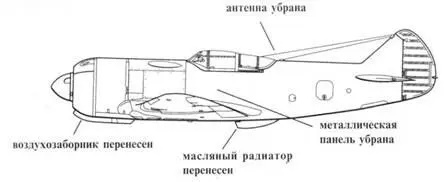 Ла5 206 Ла5 ФН модель 1944 г В конструкцию истребителя Ла5 ФН - фото 107