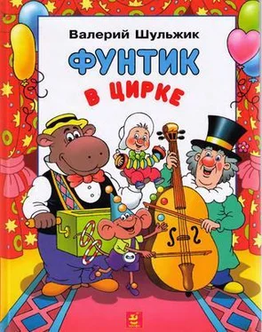 Валерий Шульжик Фунтик в цирке обложка книги