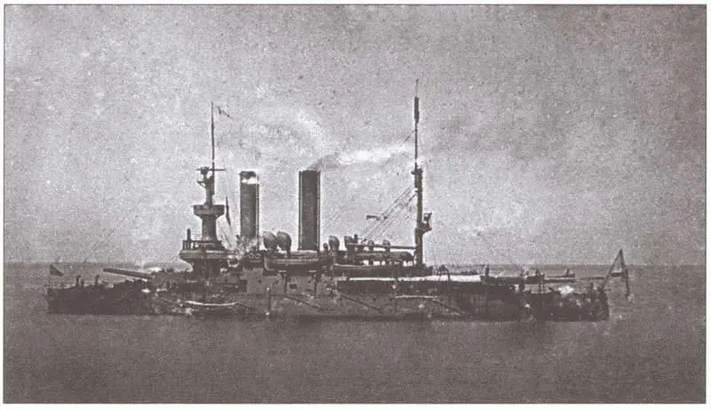 Броненосец береговой обороны Адмирал Ушаков 1900е гг Броненосец - фото 4