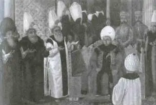 Во дворце турецкого султана Мустафы III Офицерыянычары Янычар - фото 66