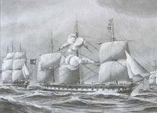 Турецкие корабли времен Крымской войны Русские войска перед Баязетом в 1854 - фото 93