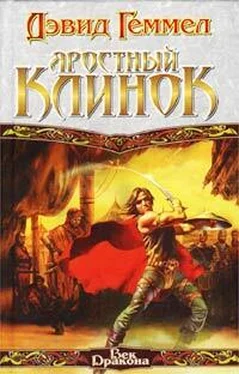 Дэвид Геммел Яростный клинок обложка книги