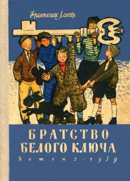 Франтишек Лангер Братство Белого Ключа обложка книги