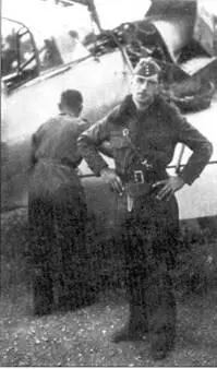 Вернер Мельдерс у Bf109D Пристрелка пулеметов на Bf109 16 августа - фото 139