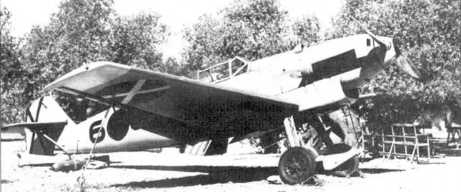 Bf109В2 на стоянке Bf109 над Валенсией 23 апреля 1938 г националисты - фото 151