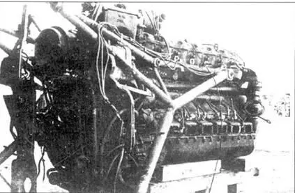 Двигатель Jumo 210 с моторамой Messerschmitt Bf109D В июле 1938 года - фото 27
