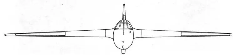 DFS 194 вид спереди DFS 194 вид сверху и DFS194 вид снизу Me 163 А вид - фото 44