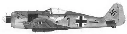 6 FW190A5 черная 1 WkNr 7328 командира 5JG1 гауптмана ФрицаДитриха - фото 21