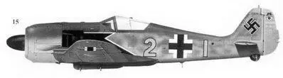 15 Fw190A6 желтая 2 WkNr 0314 командира 9JG2 оберлейтенанта Йозефа - фото 61