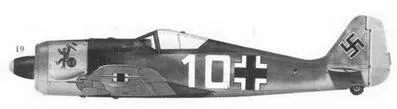 19 Fw190A4 белая 10 командира 1 JG5 гауптмана Вольфганга Косей - фото 65