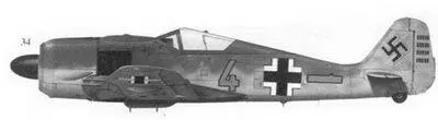34 Fw190A8 коричневая 8 командира 7JG26 оберлейтенанта Вольдемара - фото 108