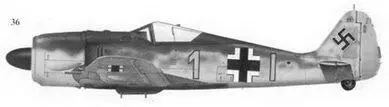 36 Fw190A3 желтая 1 командира 9JG26 оберлейтенанта Курта Рупперта - фото 116