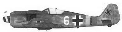 42 Fw190A8 белая 6 оберфельдфебеля Вилли Решке 12JG301 Стендаль - фото 122