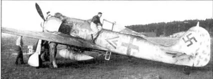 На бортике кабины истребителя Fw190A8 Sturmbock WkNr 681382 сидит командир - фото 135